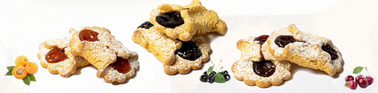 Farfalline Assortite – Shortbread Butterflies with Fruit Jams